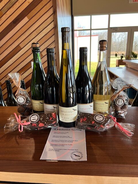 Hedonist Chocolate & Wine Tasting February 2024