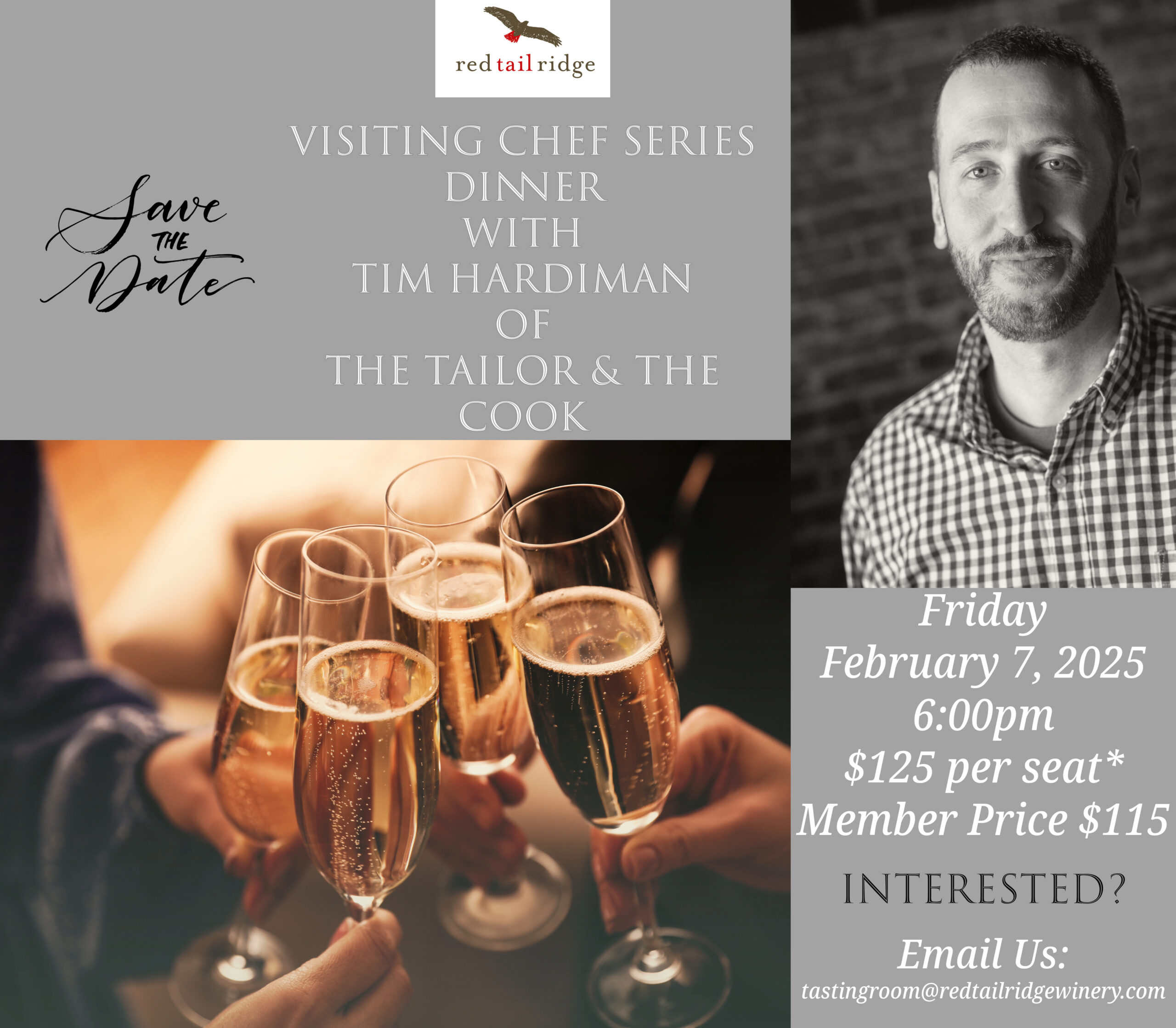 Visiting Chef Series: Tim Hardiman of the Tailor & the Cook