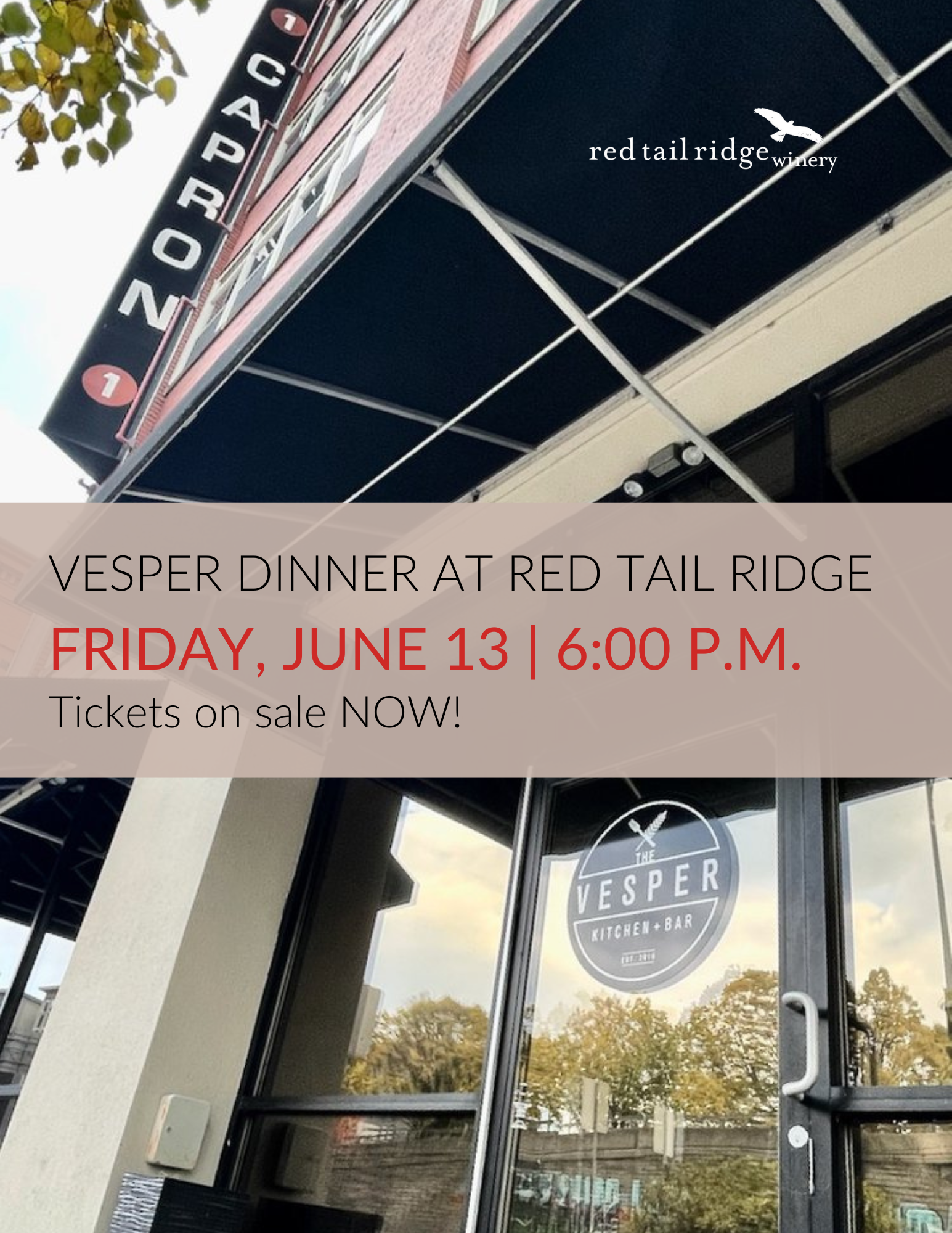 Father’s Day Weekend Wine Dinner with Vesper